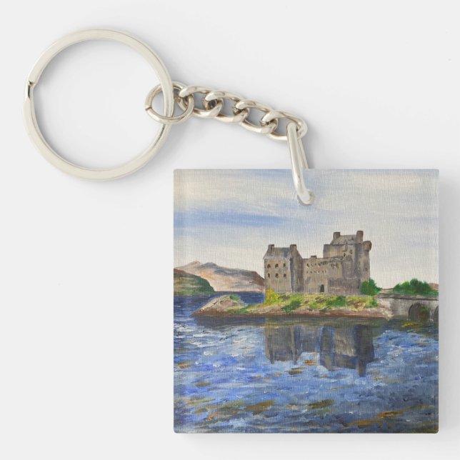 Eilean Donan Castle Schlüsselanhänger (Vorderseite)