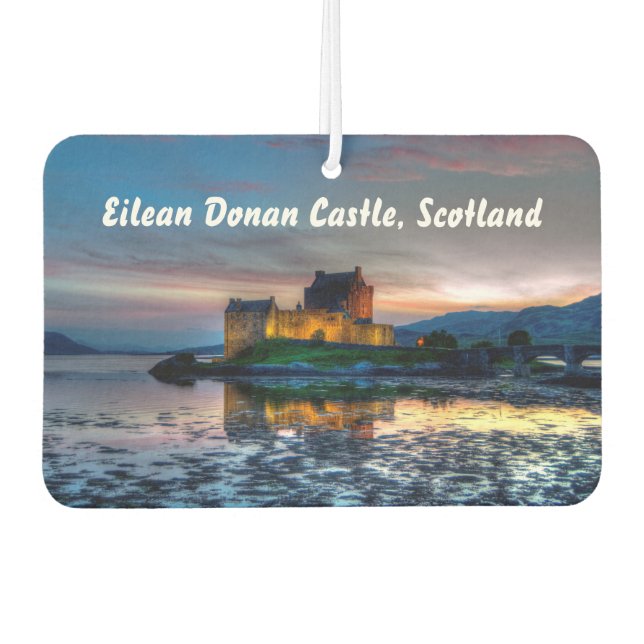 Eilean Donan Castle, Schottland Autolufterfrischer (Vorderseite)