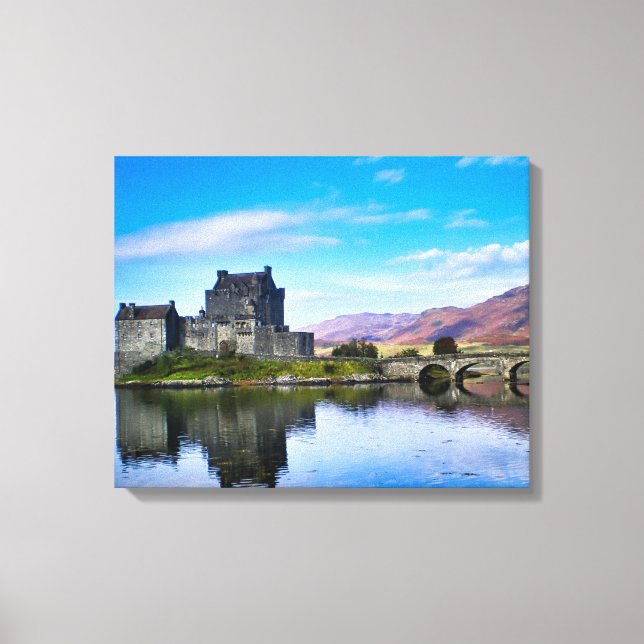 Eilean Donan Castle - Schottland Leinwanddruck (Vorderseite)
