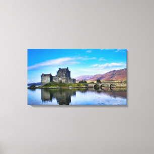 Eilean Donan Castle - Schottland Leinwanddruck
