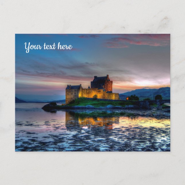 Eilean Donan Castle, Schottland Postcard Postkarte (Vorderseite)