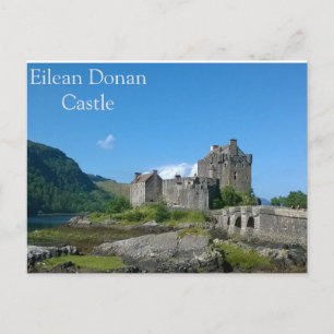 Eilean Donan Castle, Schottland Postkarte