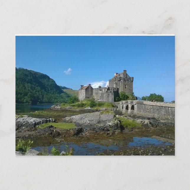 Eilean Donan Castle, Schottland Postkarte (Vorderseite)