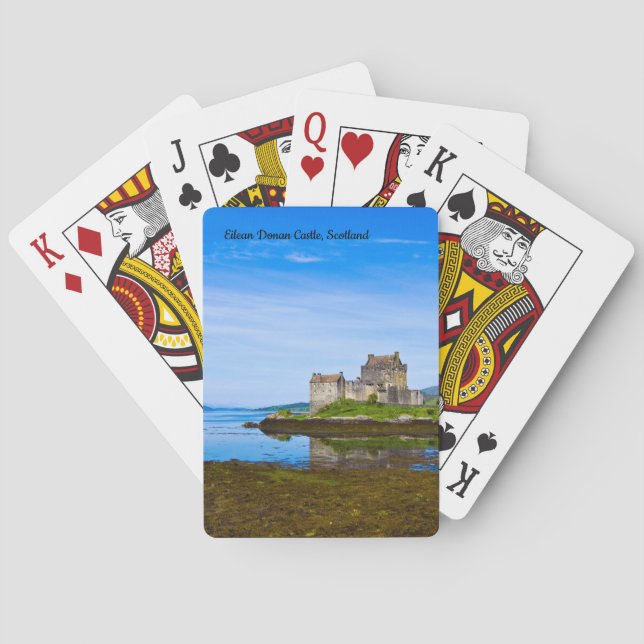 Eilean Donan Castle, Schottland Spielkarten (Rückseite)