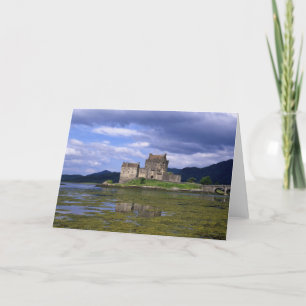 Eilean Donan Castle Scotland Dankeskarte