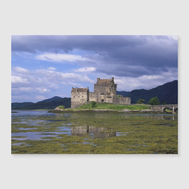 Eilean Donan Castle Scotland Magnetkarte (Vorderseite)