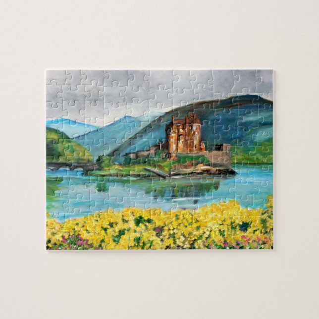 Eilean Donan Schloss-Puzzlespiel Puzzle (Horizontal)