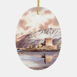 "Eilean Donan Schloss" Schottland Keramikornament