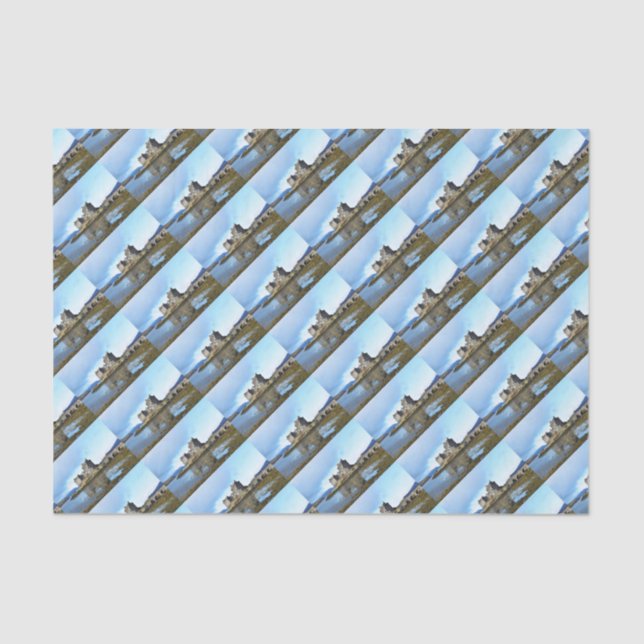 "Eilean Donan Schloss" - Schottland Seidenpapier (Vorderseite)