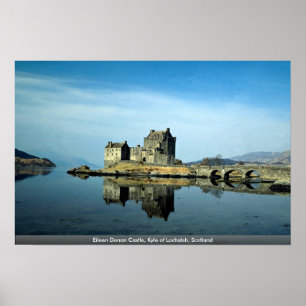 Eileen Donan Castle, Kyle of Lochalsh, Schottland Poster