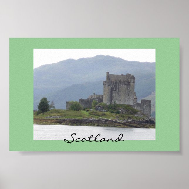 Eileen Donan Castle, Schottland Poster (Vorne)