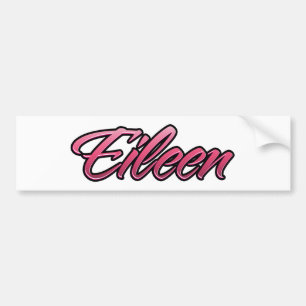 Eileen verblasst pink Aufkleber Sticker Autoaufkleber