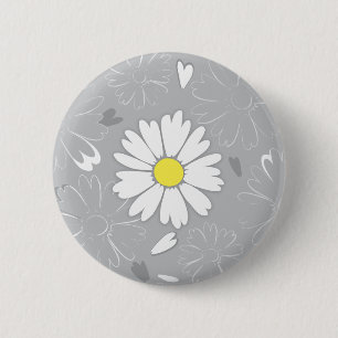 Eilins Daisy-Blume Button