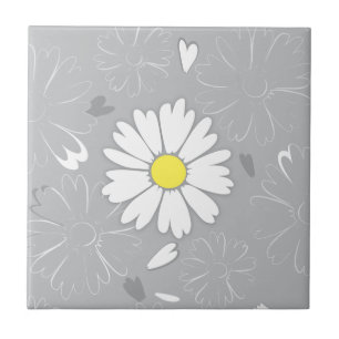 Eilins Daisy-Blume Fliese
