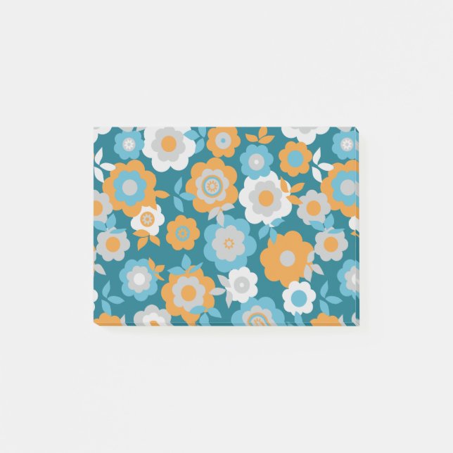 Eilins Frühlingsblumen Post-it Klebezettel (Vorderseite)