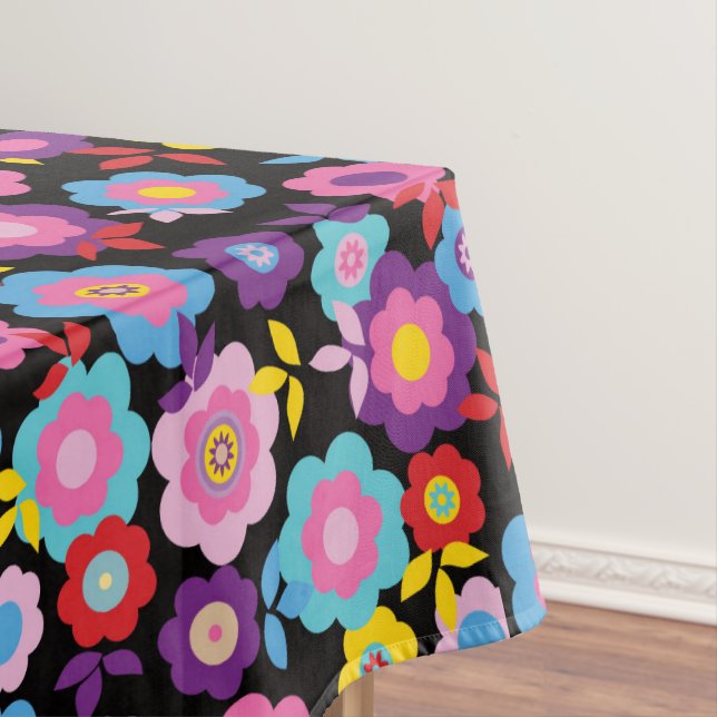 Eilins Frühlingsblumen Tischdecke (Beispiel)