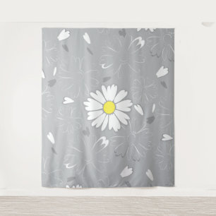 Eilins Gänseblümchen Wandteppich