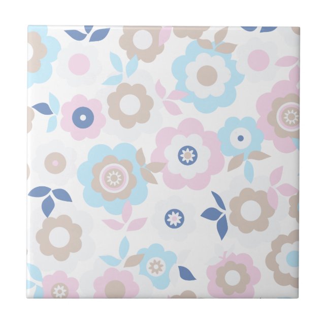 Eilin's Spring Flowers 3 Fliese (Vorderseite)