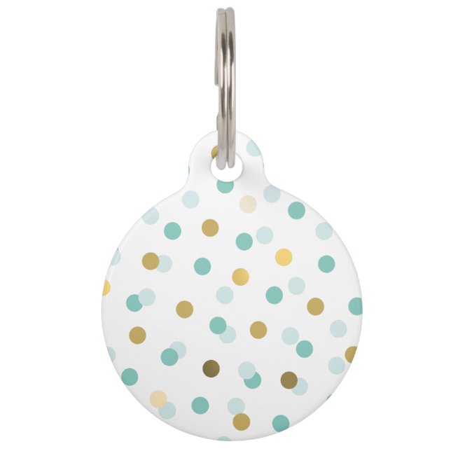 Eilins trendy Muster Haustiermarke (Vorderseite)