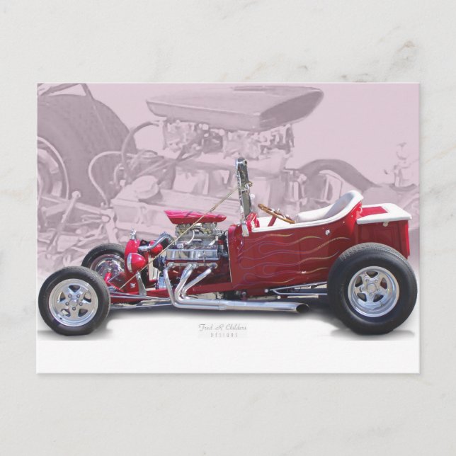 Eimer A Bolzen Postkarte (Vorderseite)