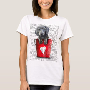 Eimer des Liebe-Dackel-Welpen T-Shirt