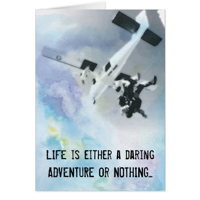 Eimer-Liste: Skydiving (Vorne)