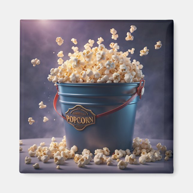 Eimer Popcorn Magnet (Vorne)