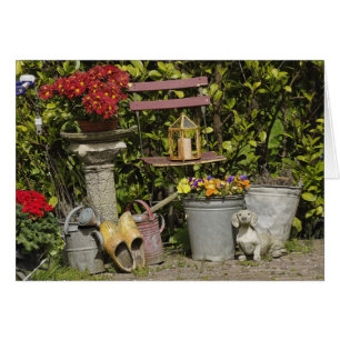 Eimer, Schuhe und Blumen, Zaanse Schans,