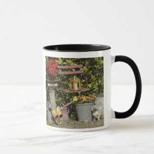 Eimer, Schuhe und Blumen, Zaanse Schans, Tasse