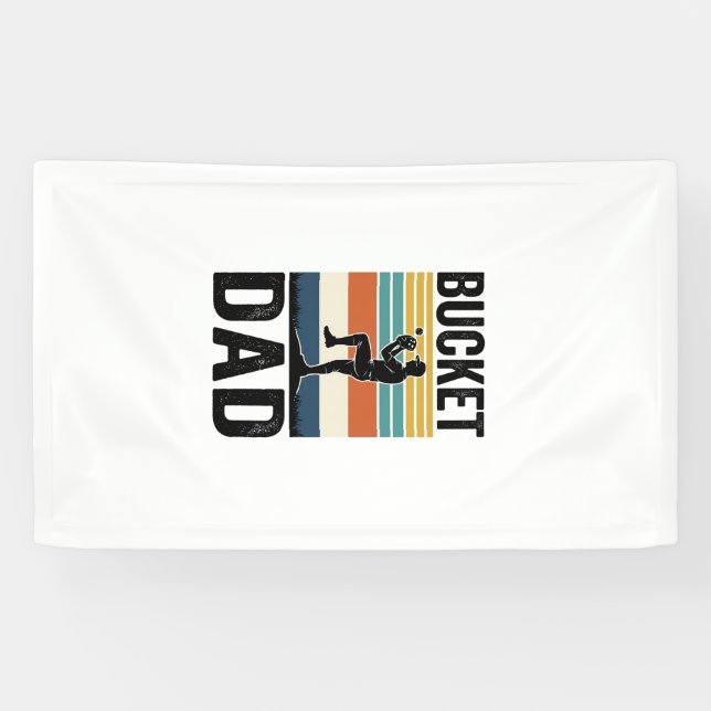 Eimer-Vater Retro-Baseball-Vater-Vektor-Design_1 Banner (Horizontal)