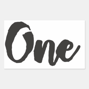 Ein 1. Geburtstag Art Erster Geburtstag Mein 1 Jah Rechteckiger Aufkleber