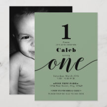 EIN 1. Geburtstag Foto jedes Farbmindestes Party