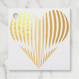 Ein 3D-Herz Geschenkanhänger