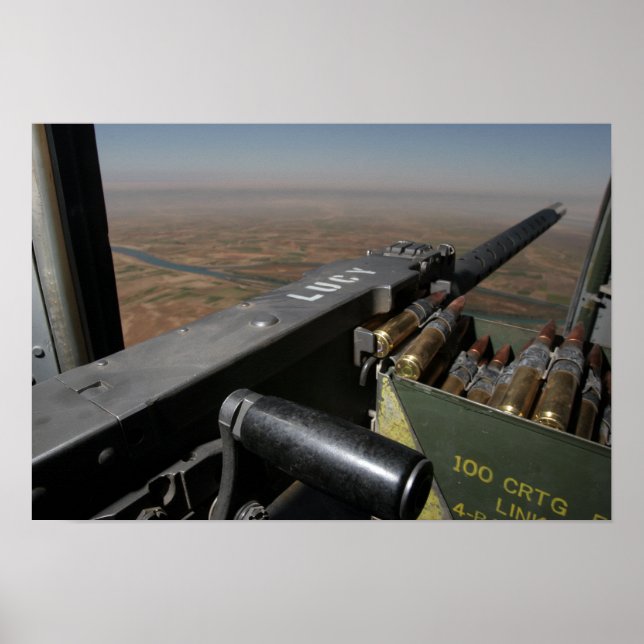 Ein 50-Kaliber-Maschinengewehr Poster (Vorne)