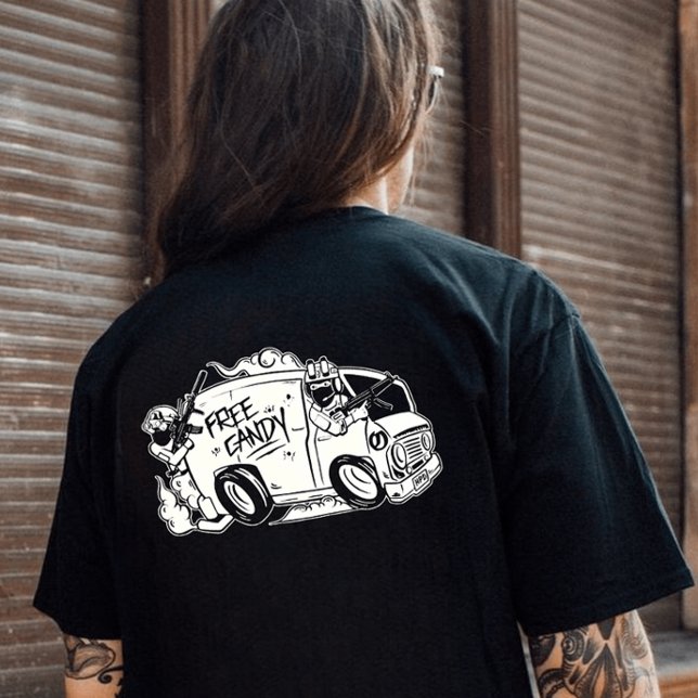 Ein 7-X-Party- Distanto Strampler Van Unisex (Von Creator hochgeladen)