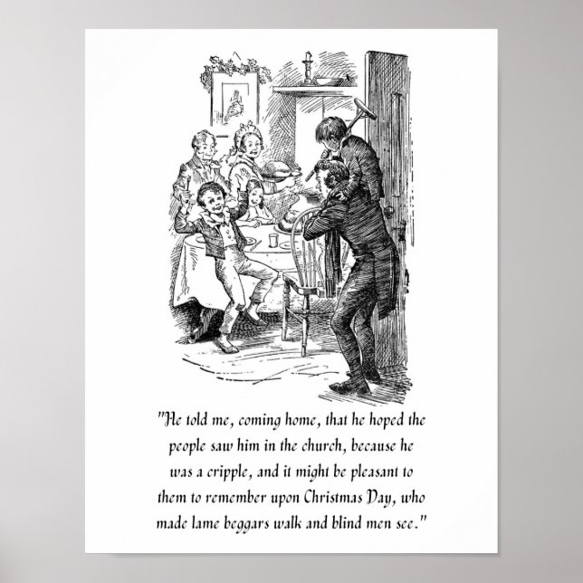 Ein A Christmas Carol Plakat (Vorne)