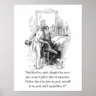 Ein A Christmas Carol Poster