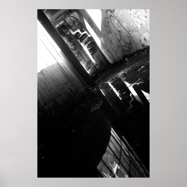 Ein Abandon Water Mühle Poster (Vorne)