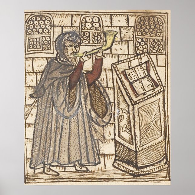 Ein Abblasen. Rosh Hashana. ש ו פ ר Poster (Vorne)