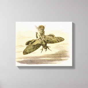 Ein Abend-Ausflug, Abbildung von "In Fairyland: Leinwanddruck