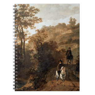 Ein Abend in der Nähe eines Flusses Aelbert Cuyp Notizblock