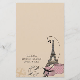 Ein Abend in kundengerechtem Briefpapier Paris