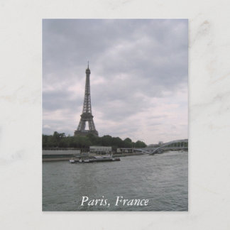 Ein Abend in Paris Postkarte