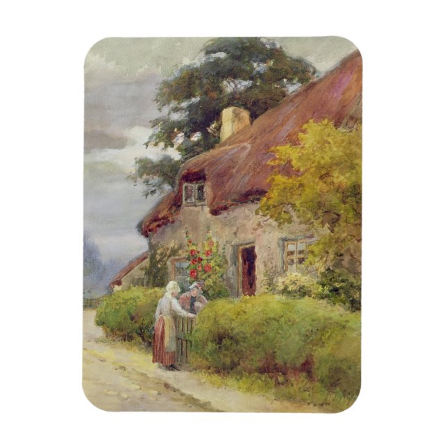 Ein Abend-Klatsch Magnet (Vertikal)