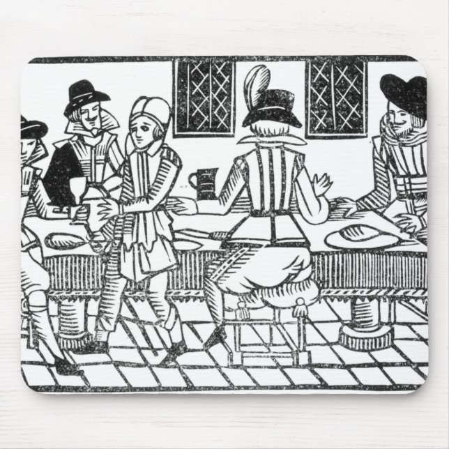 Ein Abendessen-Party, ein 'Buch von Roxburghe Mousepad (Vorne)