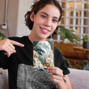 Ein Abenteuer auf dem Mondlicht Postkarte