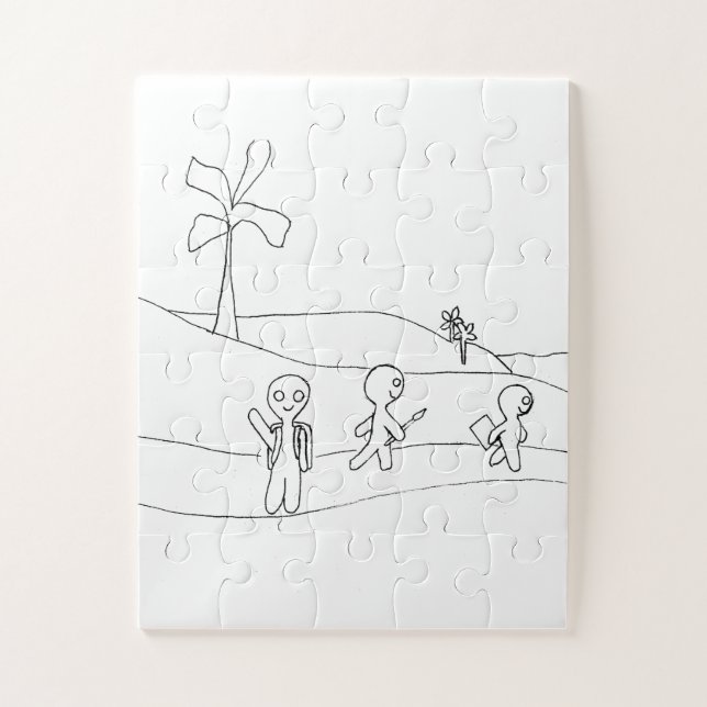 Ein Abenteuer erschaffen Puzzle (Vertikal)