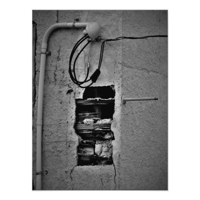 "Ein Abgrund der Geschichte" Fotodruck (Vorne)