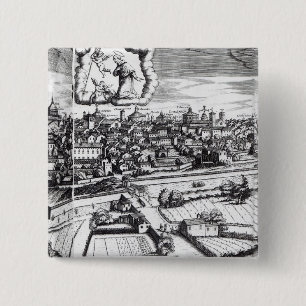 Ein Abschnitt einer Karte von Mailand, 1640 Button