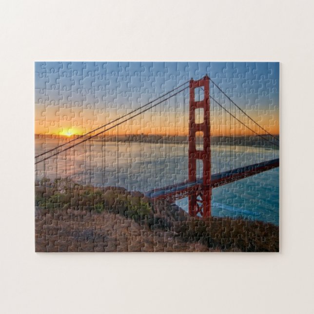Ein absolut atemberaubender Sonnenaufgang Puzzle (Horizontal)